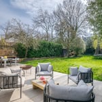 Location Creation Lime And Pink Outdoor Seating