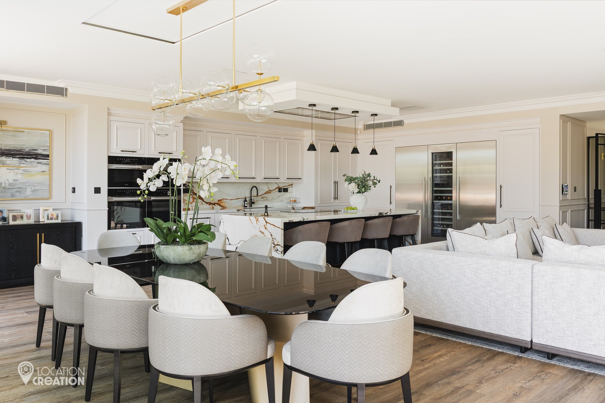 Location CreationEaling House WKitchenLiving