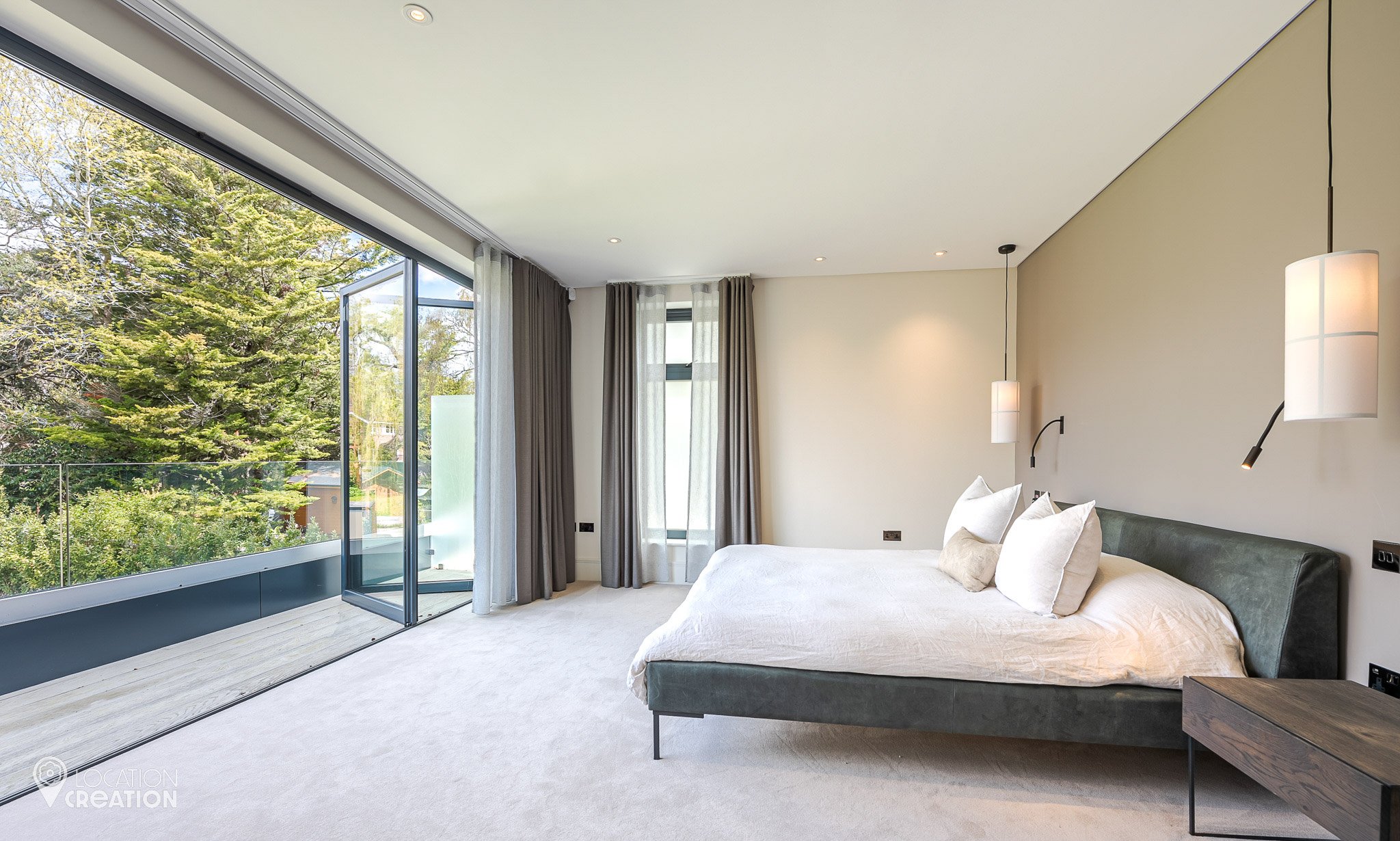 Location Creation Links Green Bedroom