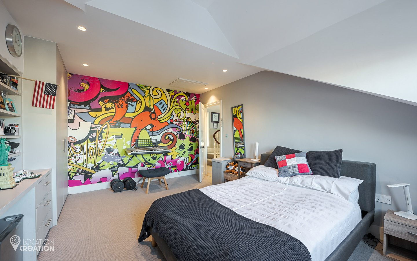 Location Creation Ritherdon Road Bedroom Wallpaper