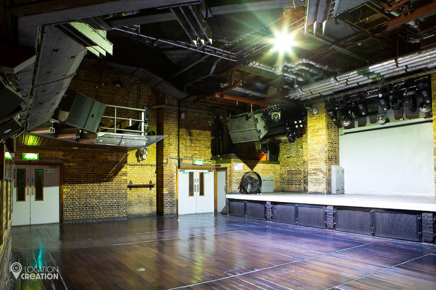Location Creation Fabric Room  Lights On