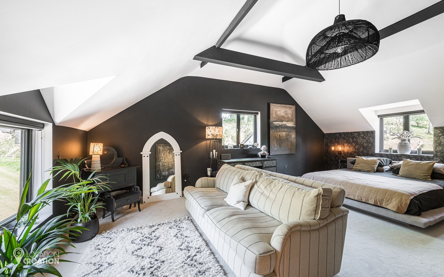 Location CreationOld Mill CottageMaster Bedroom Sofa