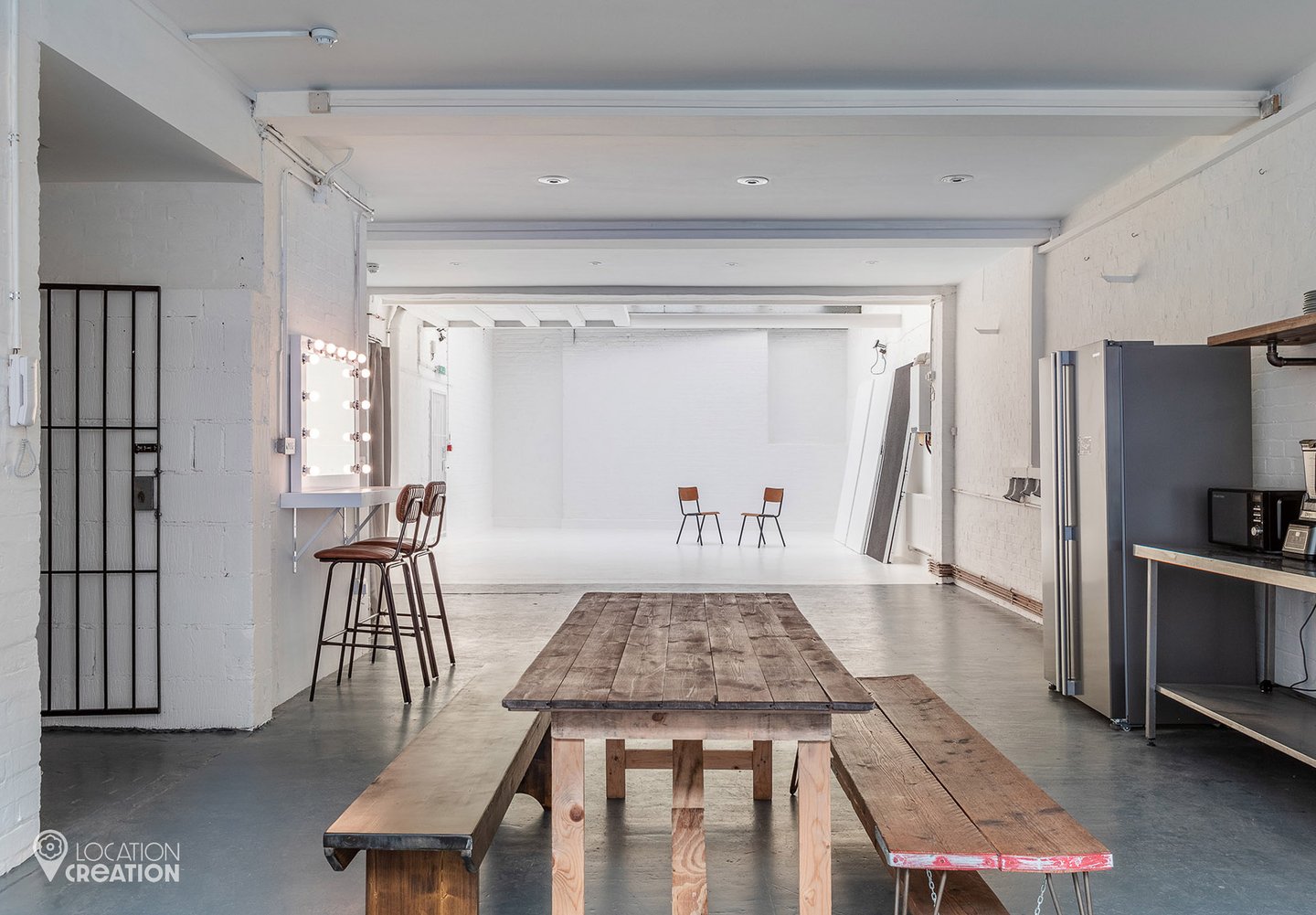 Location Creation Brixton Warehouse Seating