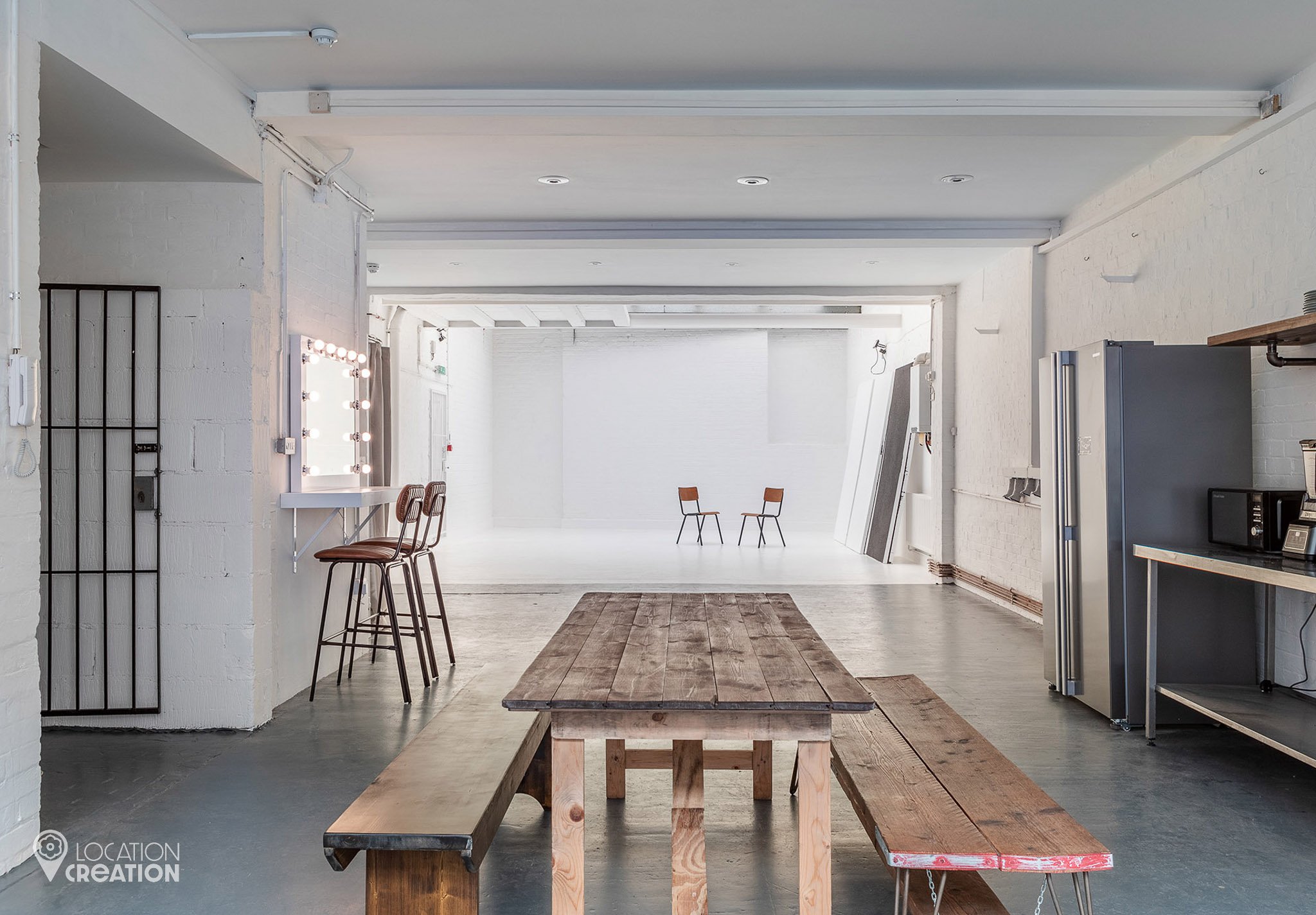 Location Creation Brixton Warehouse Seating