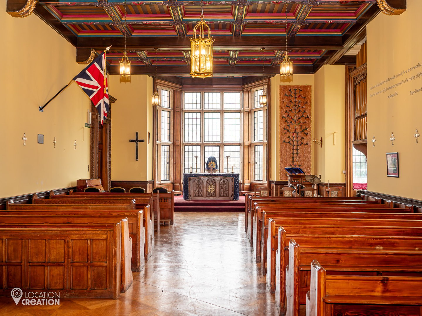 Location Creation St Edwards School Chapel