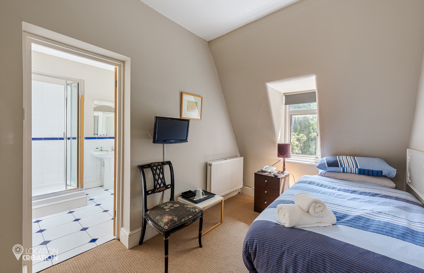 Location CreationBrook Hotelbedroom