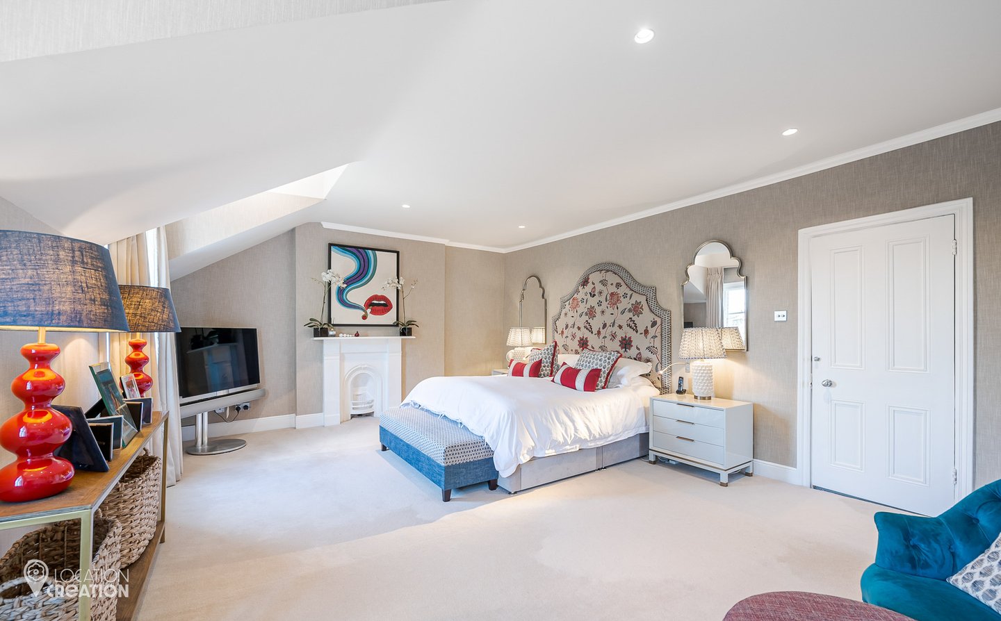 Location Creation Bentley House Master Bedroom