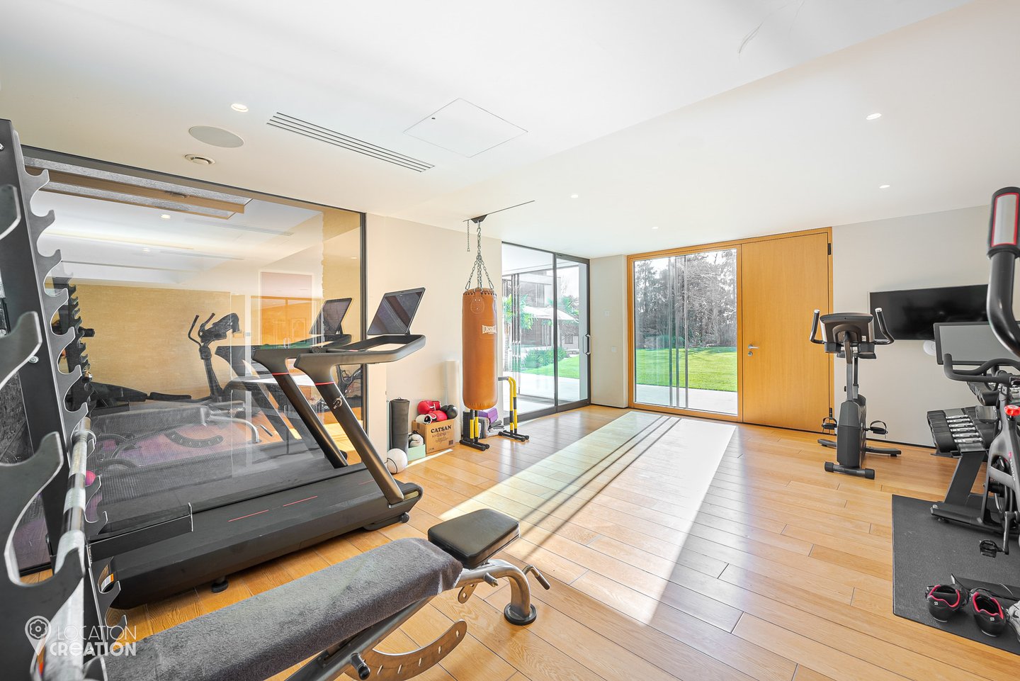 Location Creation Kingston Glass Gym