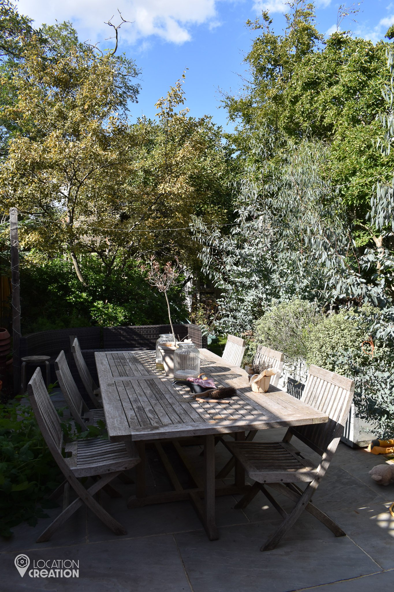 Location Creation Cedars Garden Dining