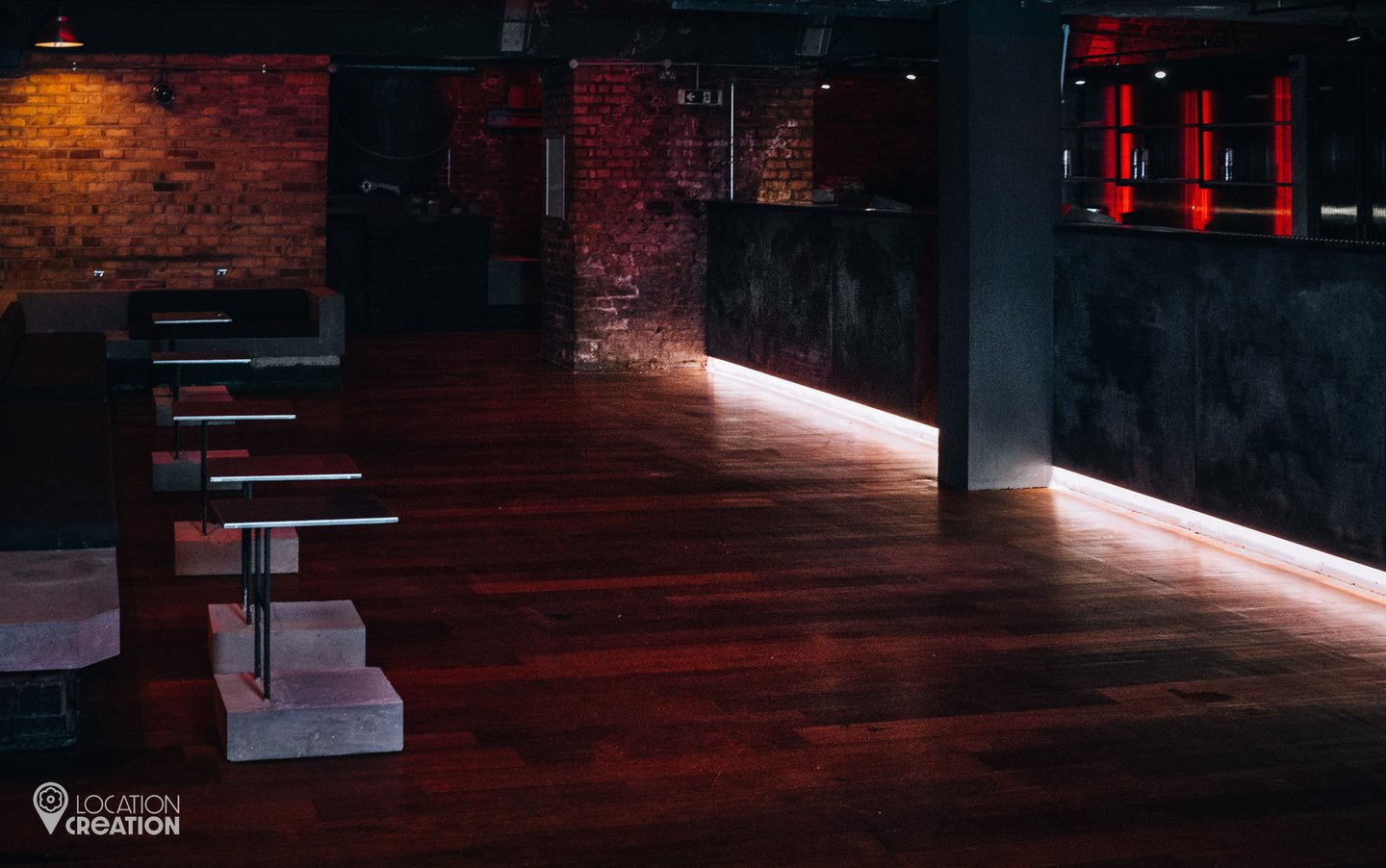 Location Creation Fabric Mezz Bar