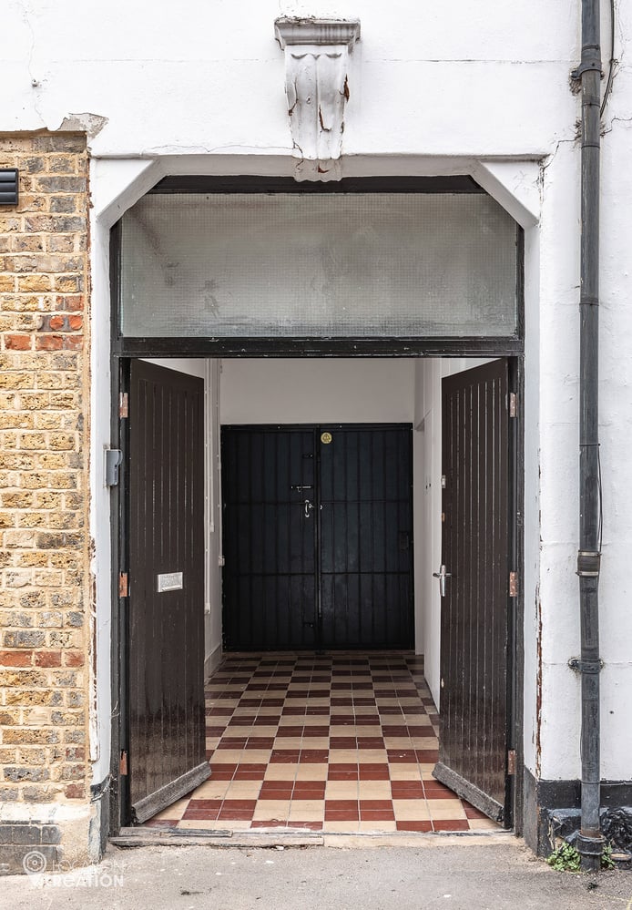 Location Creation Brixton Warehouse Entrance