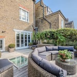 Location Creation Bentley House Upper Level Garden Seating