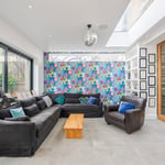 Location Creation Lime And Pink Open Plan Sitting And Dining