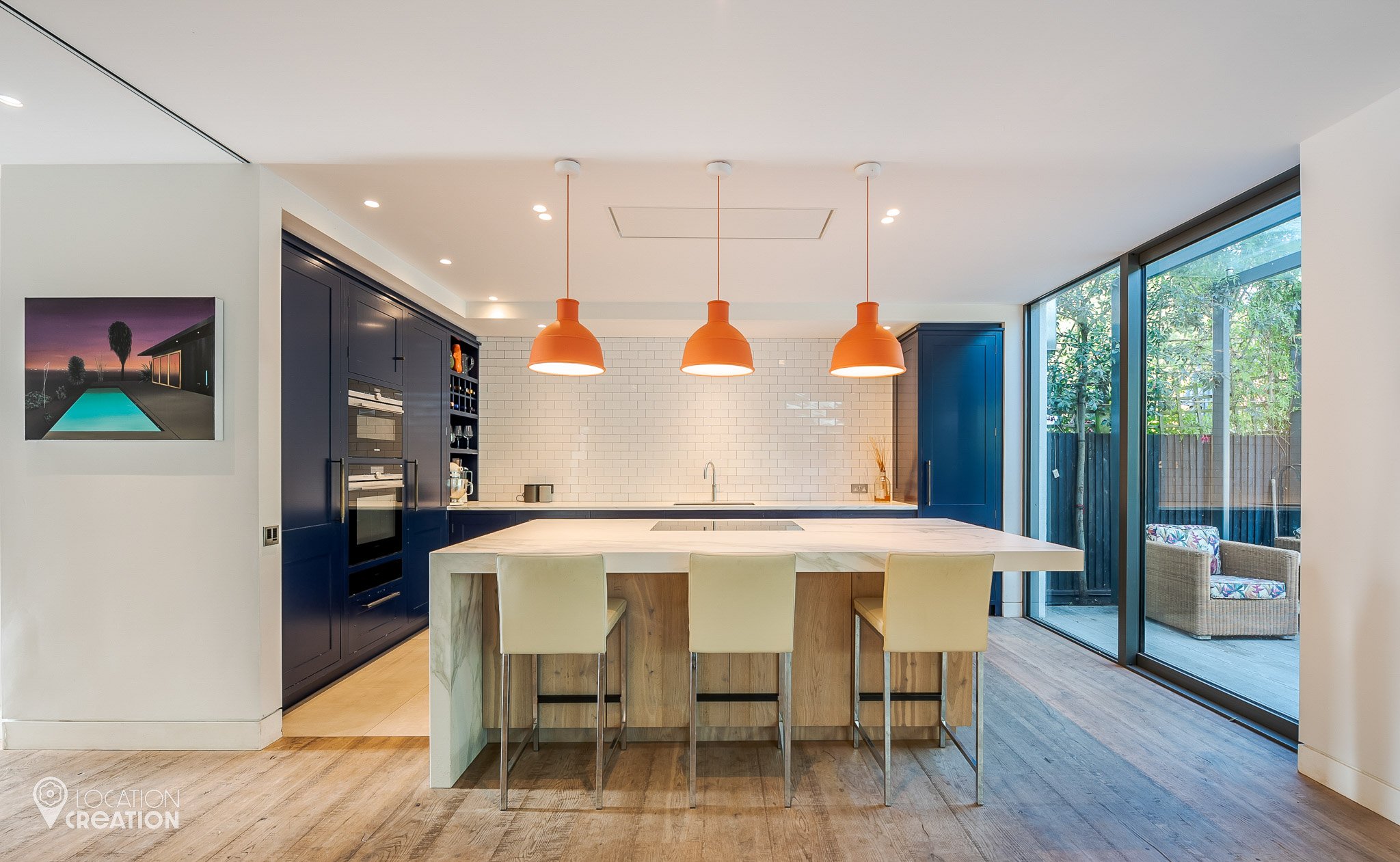 Location Creation Burcote Kitchen Island