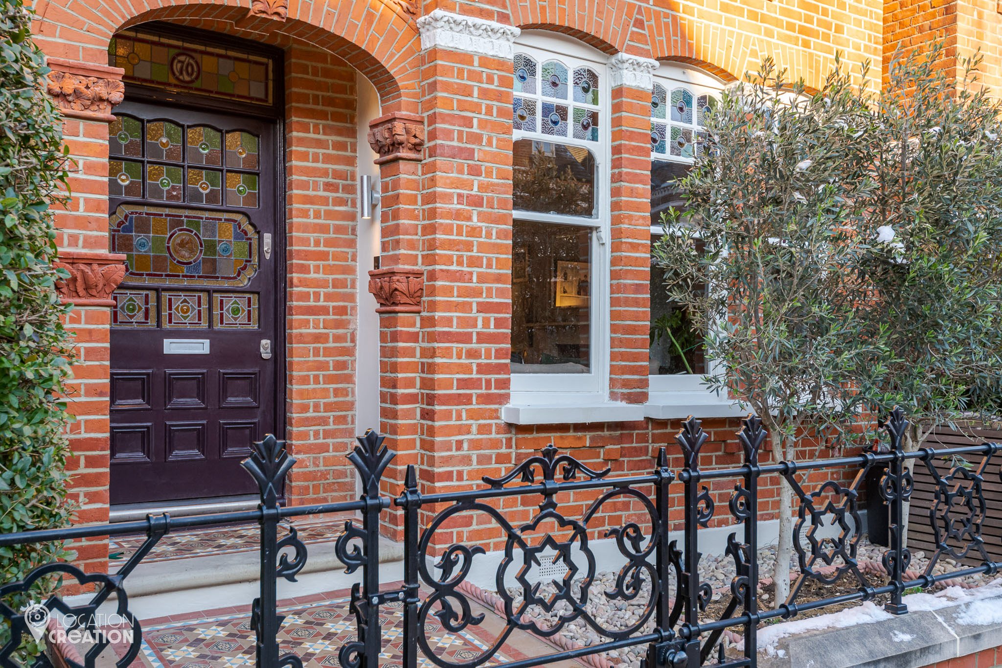 Location Creation Ritherdon Road Front Door