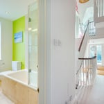 Location Creation Lime And Pink Upstairs Hall