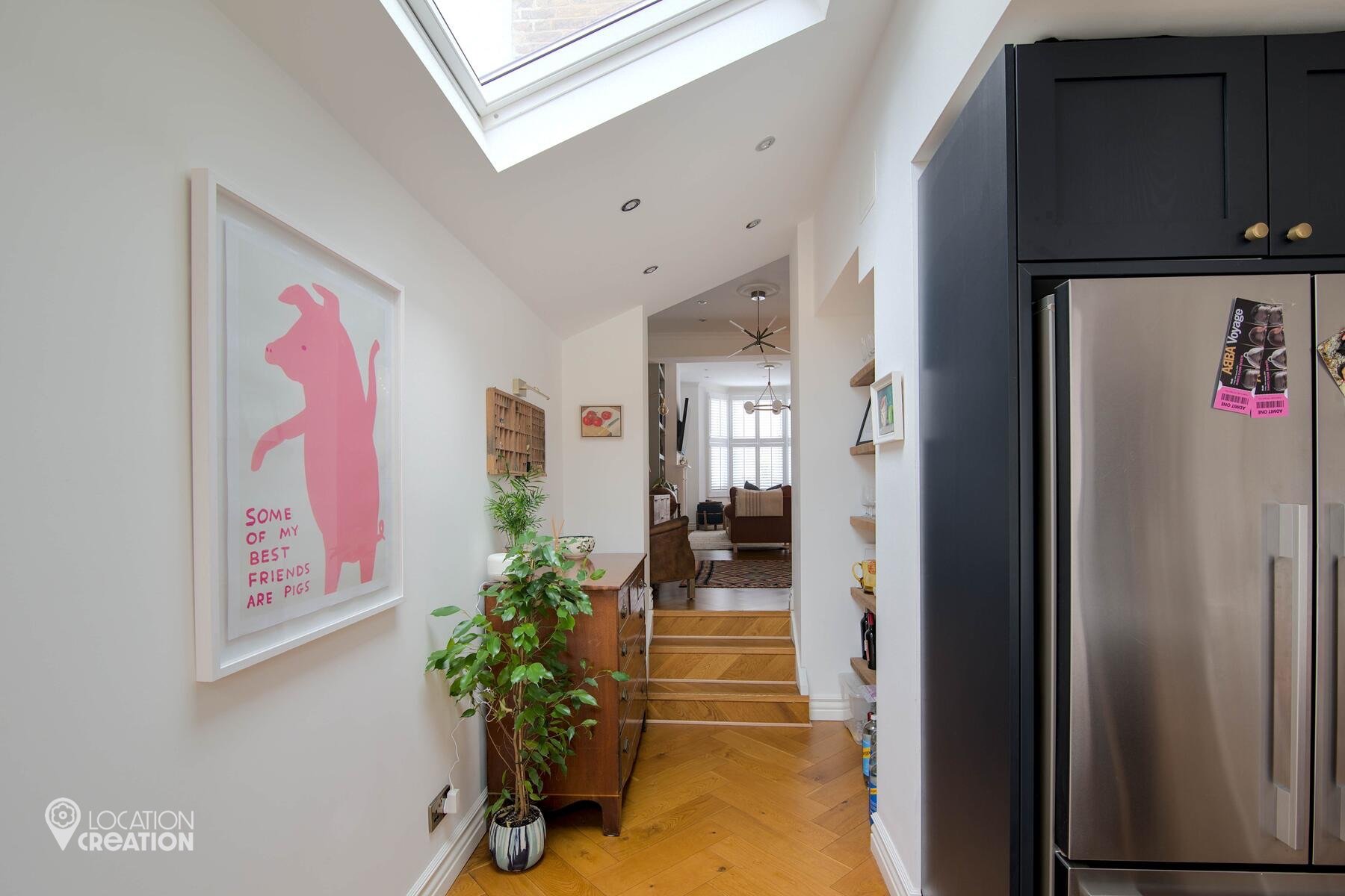 Location CreationTooting TownhouseKitchen Hall