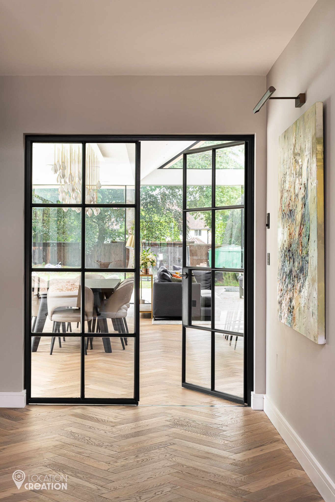 Location Creation Esher Location House Crittal Doors