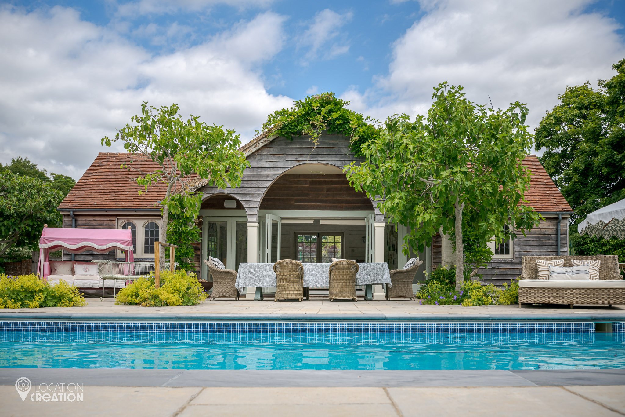 Location Creation Jacobean Manor Swimming Pool