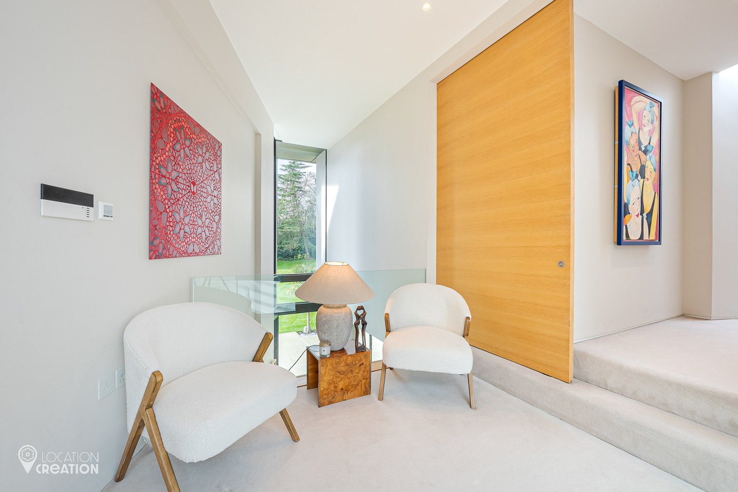 Location Creation Kingston Glass Upstairs Chairs