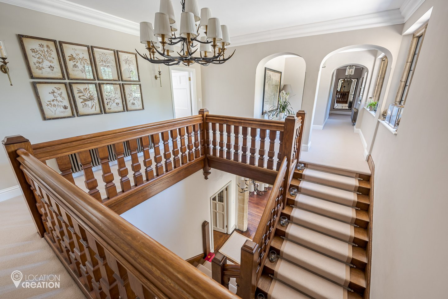 Location Creation Manor View Staircase