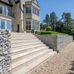 Location Creation Manor View Garden Stairs