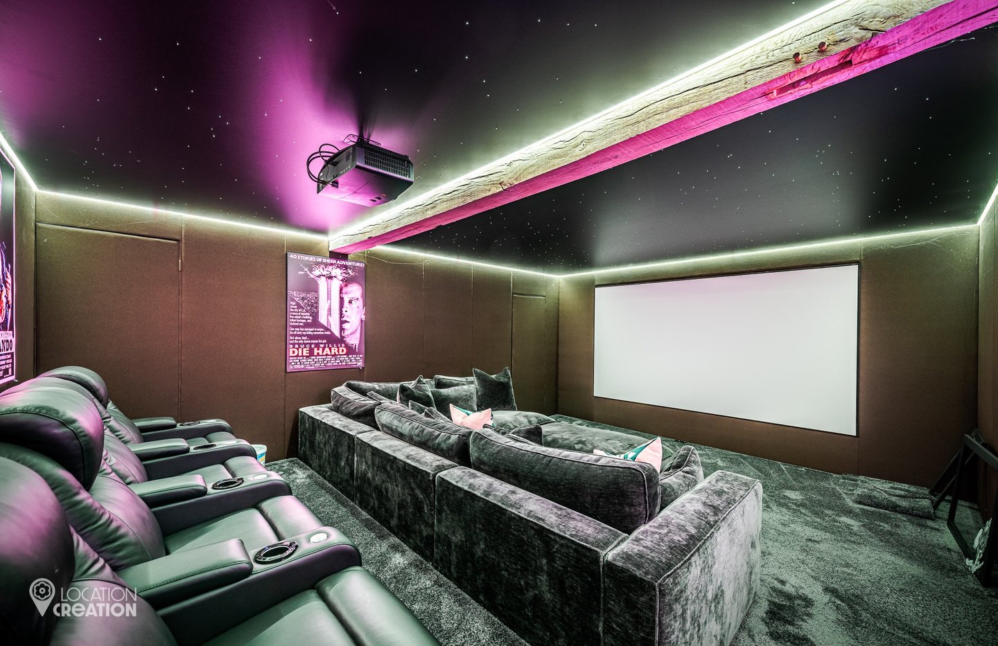 Location CreationEssex BarnCinema Room
