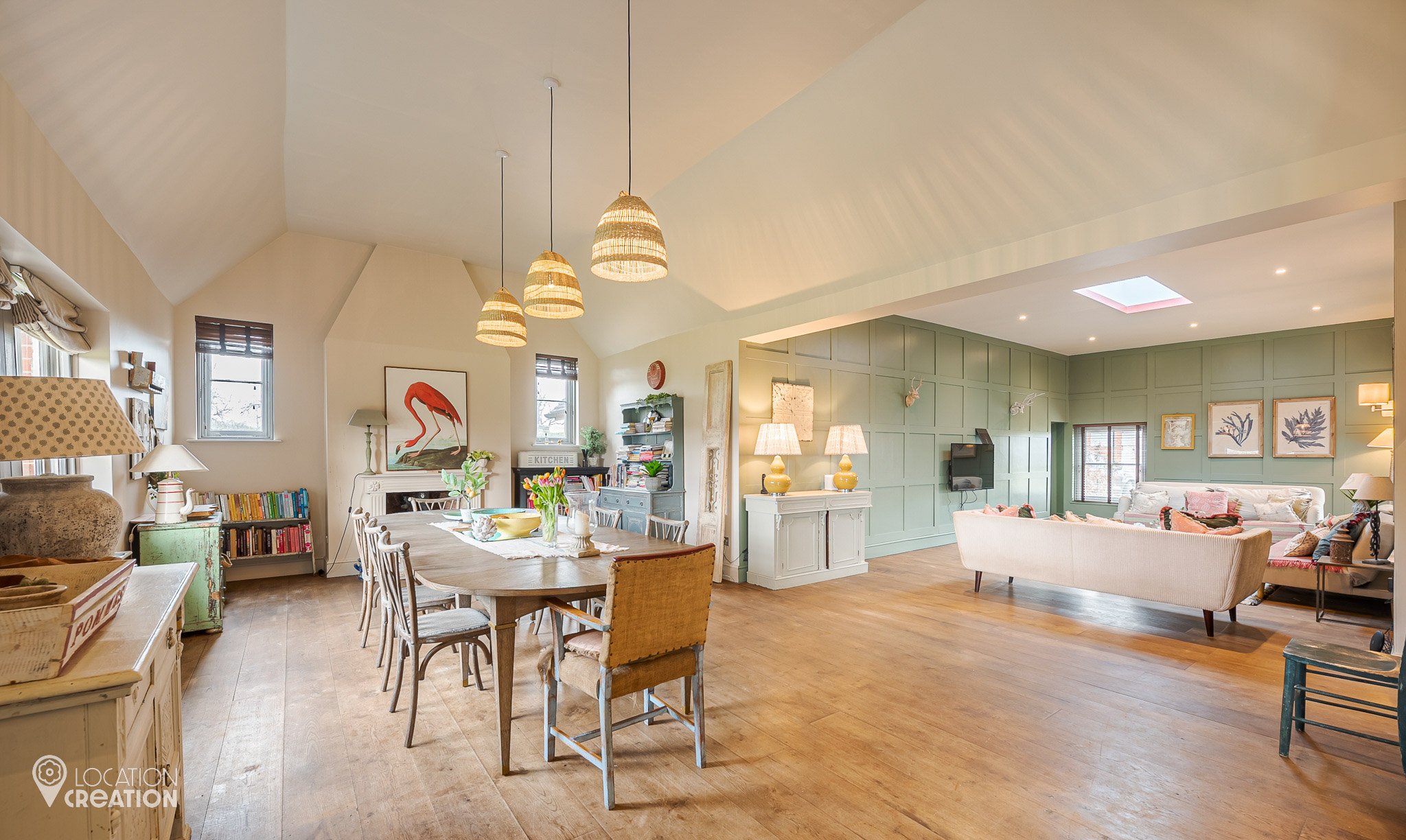 Location Creation Amberwood House Open Dining And Living