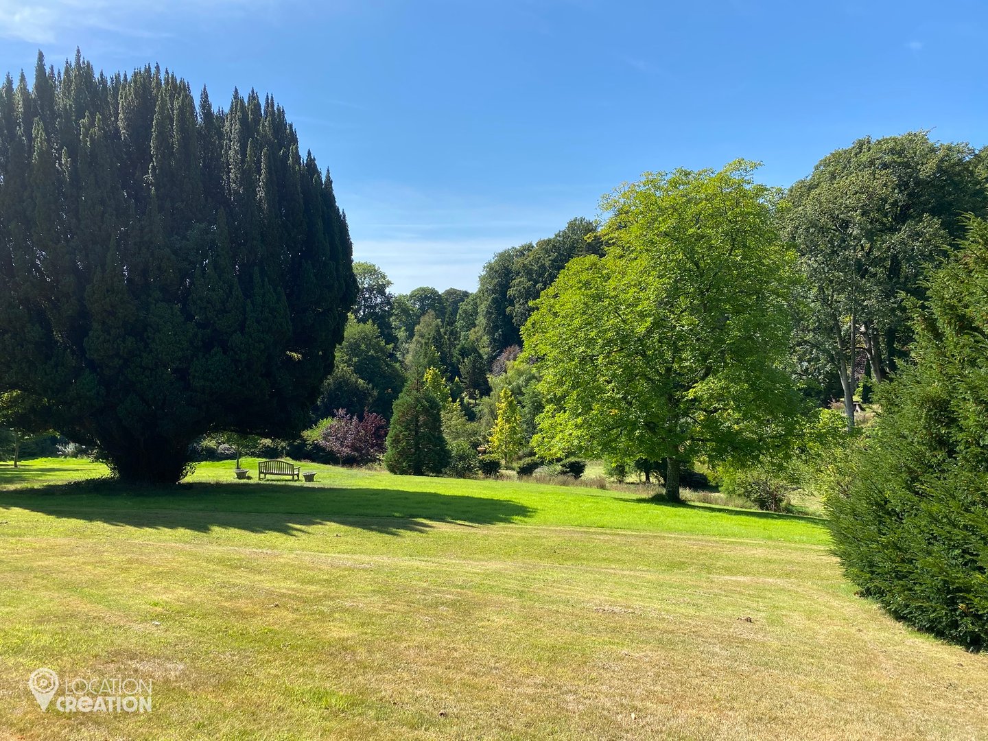 Location CreationGarthewin Hall Garden