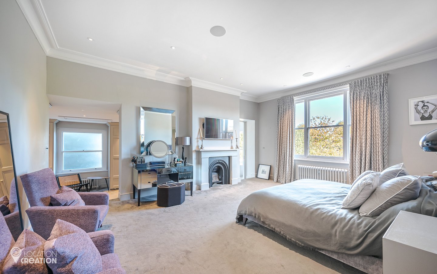 Location Creation Kew House Bedroom