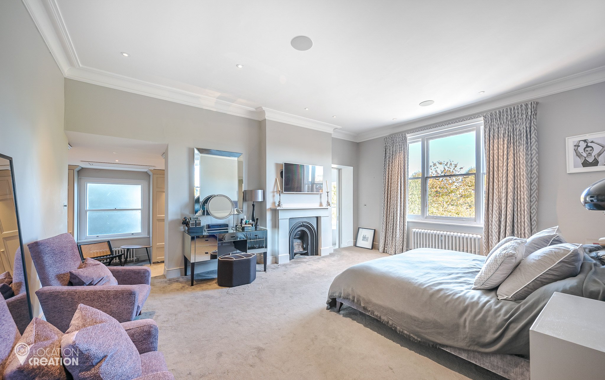 Location Creation Kew House Bedroom