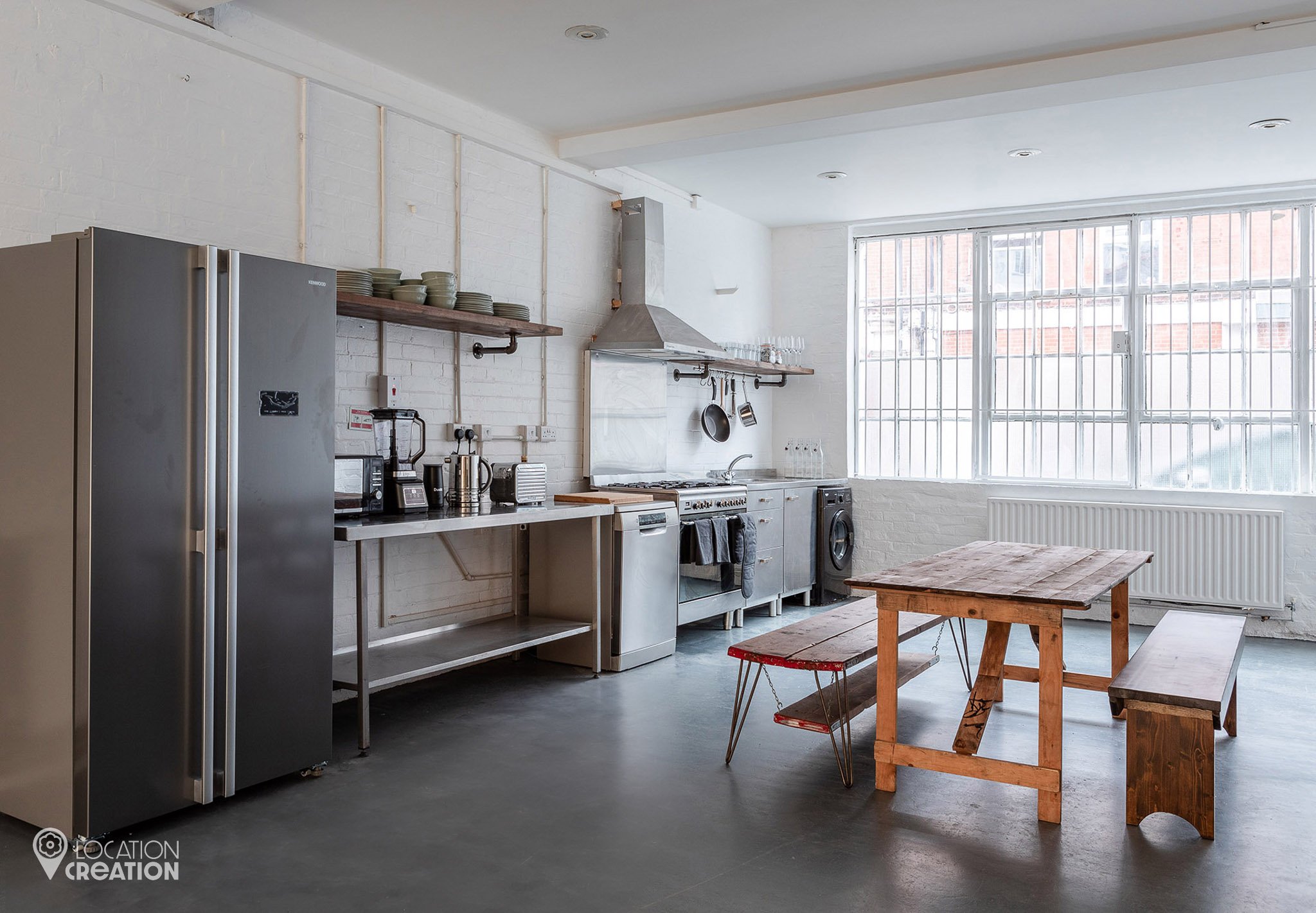 Location Creation Brixton Warehouse Kitchen And Dining