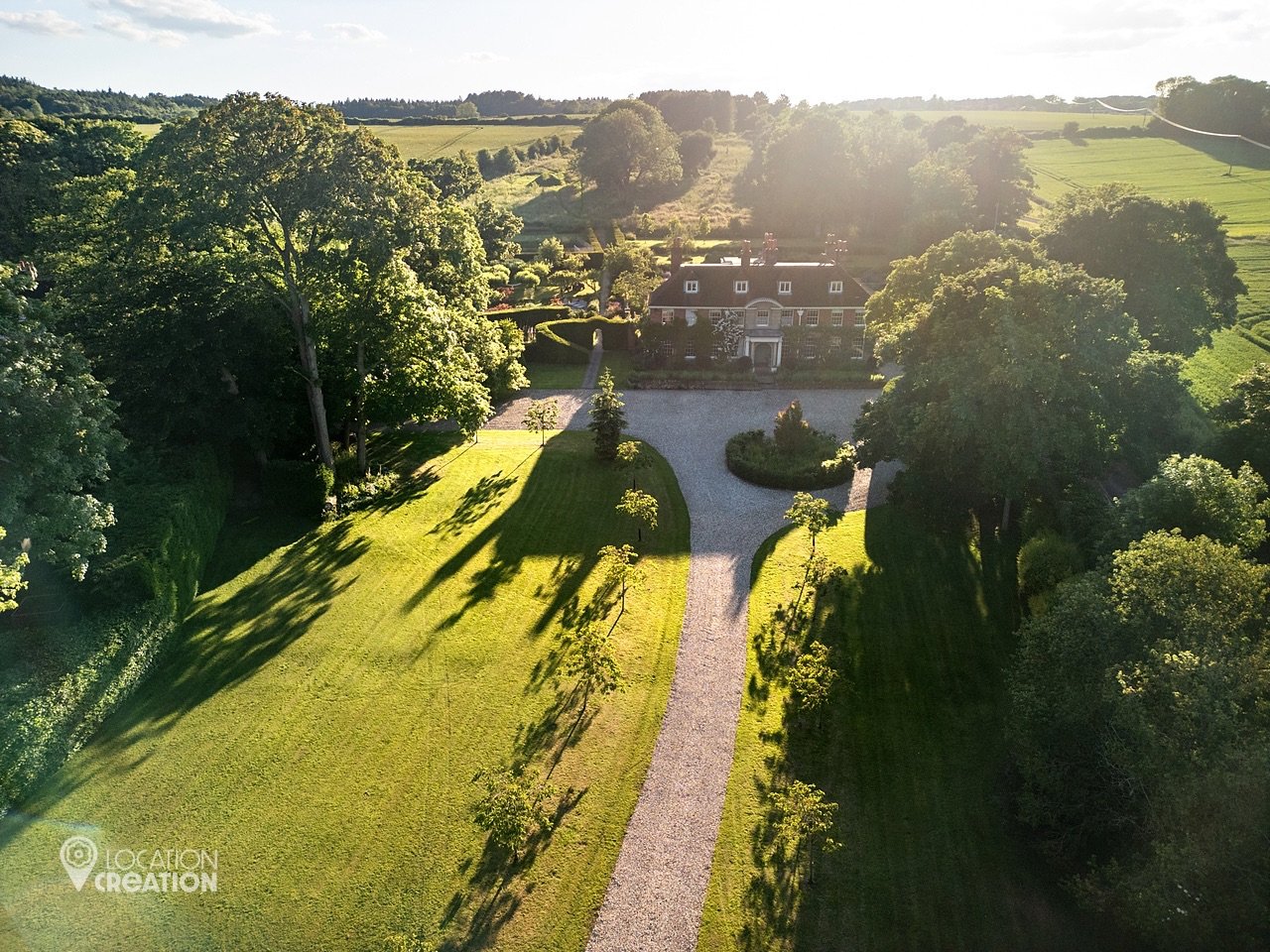 Location CreationBerkshire ManorAriel Shot