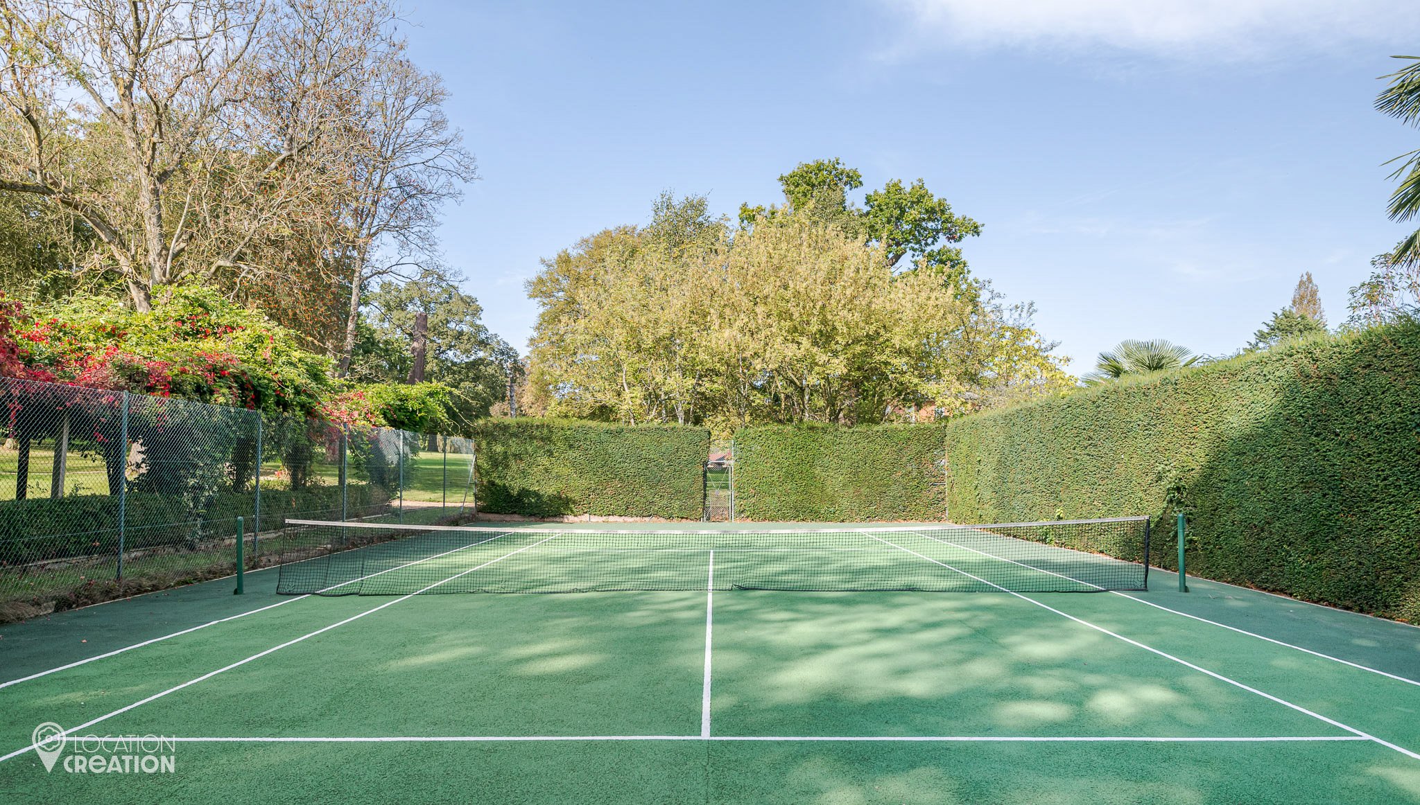 Location Creation Binfield Court Tennis Court
