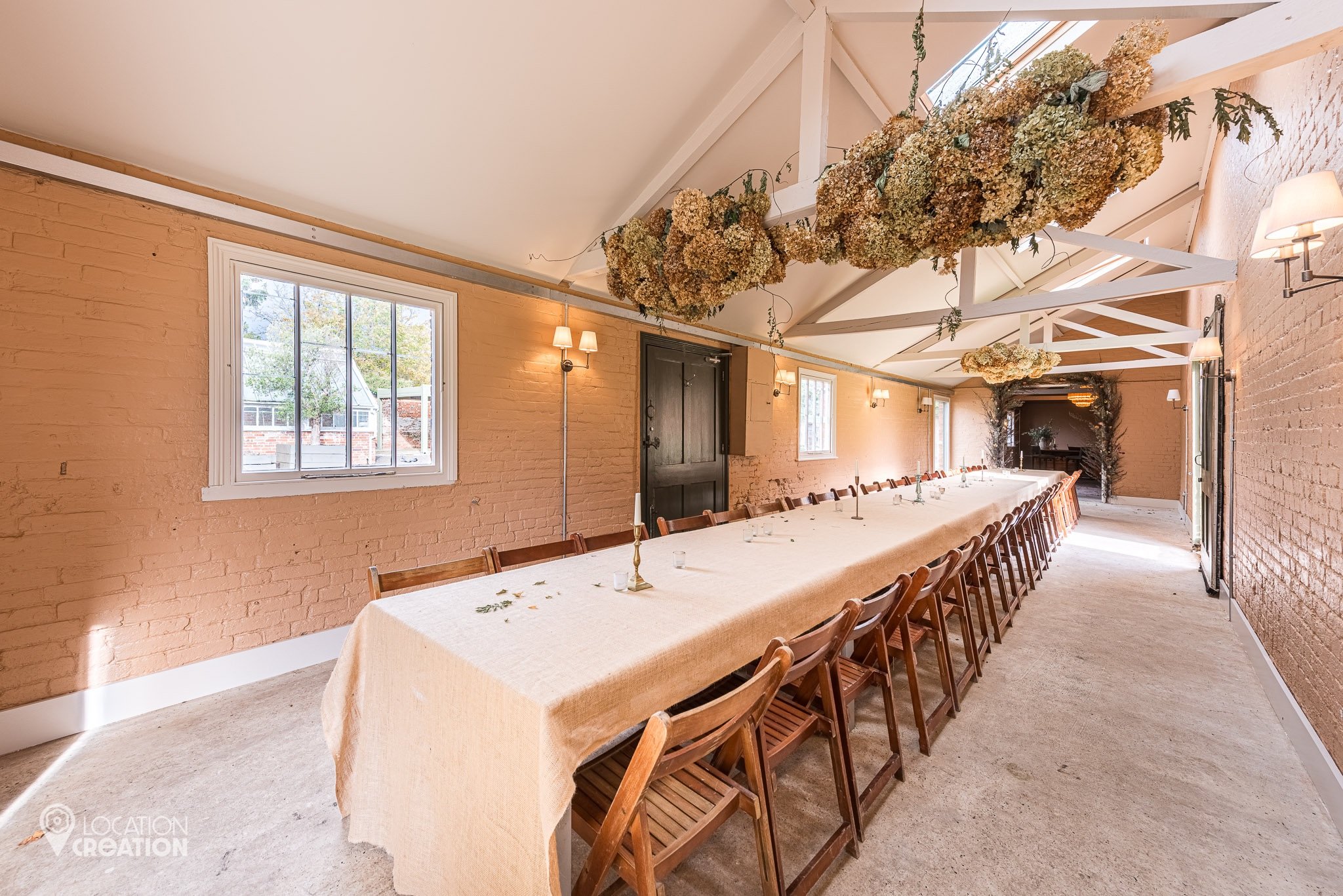 Location Creation The Walled GardenThe Long Room