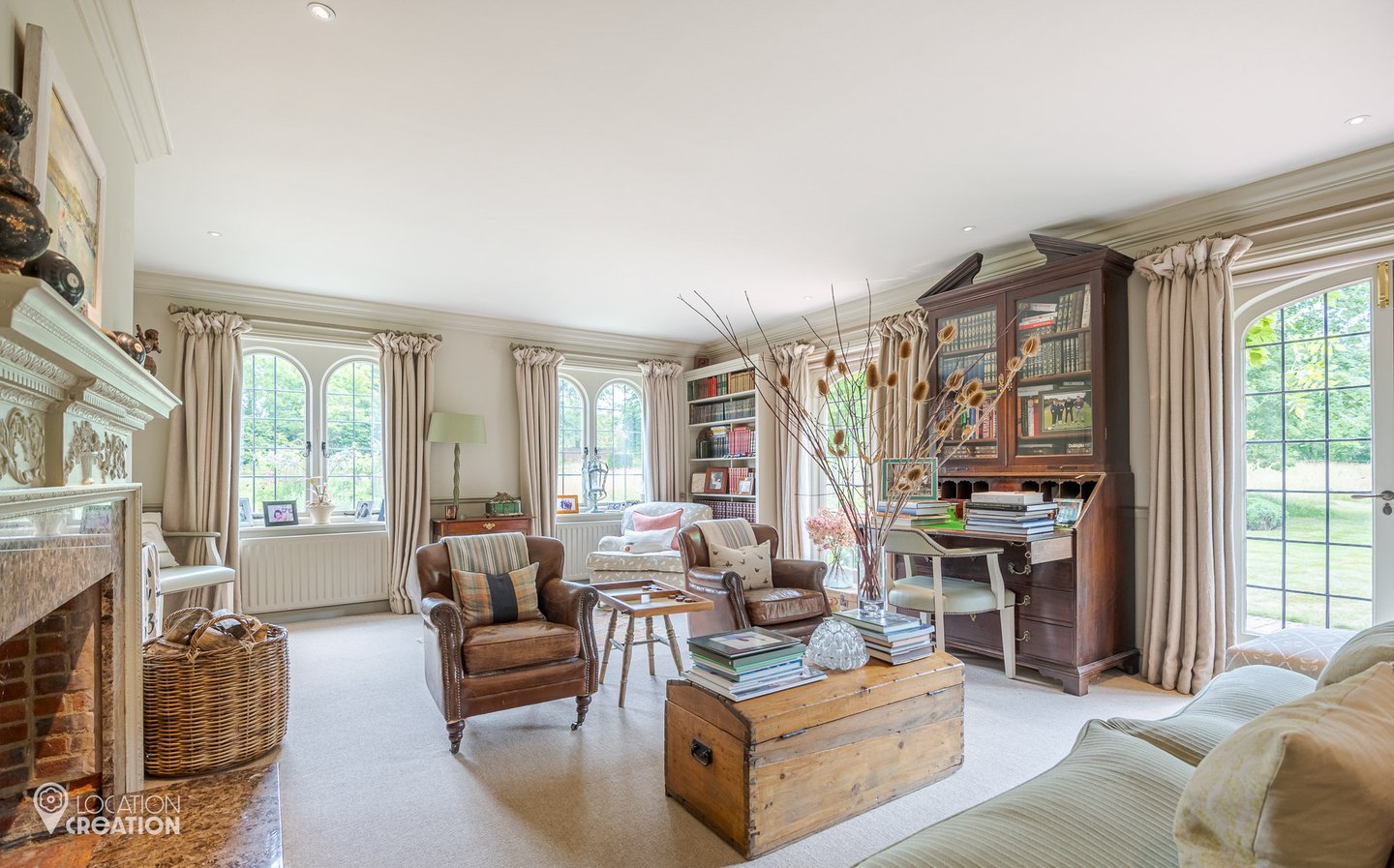 Location Creation Jacobean Manor Sitting Room