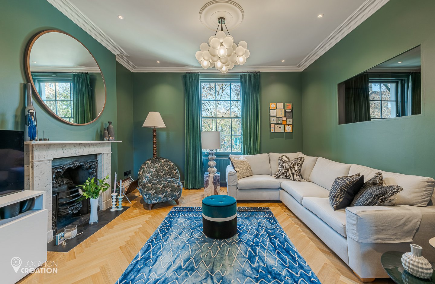 Location Creation Landsdown House Sitting Room