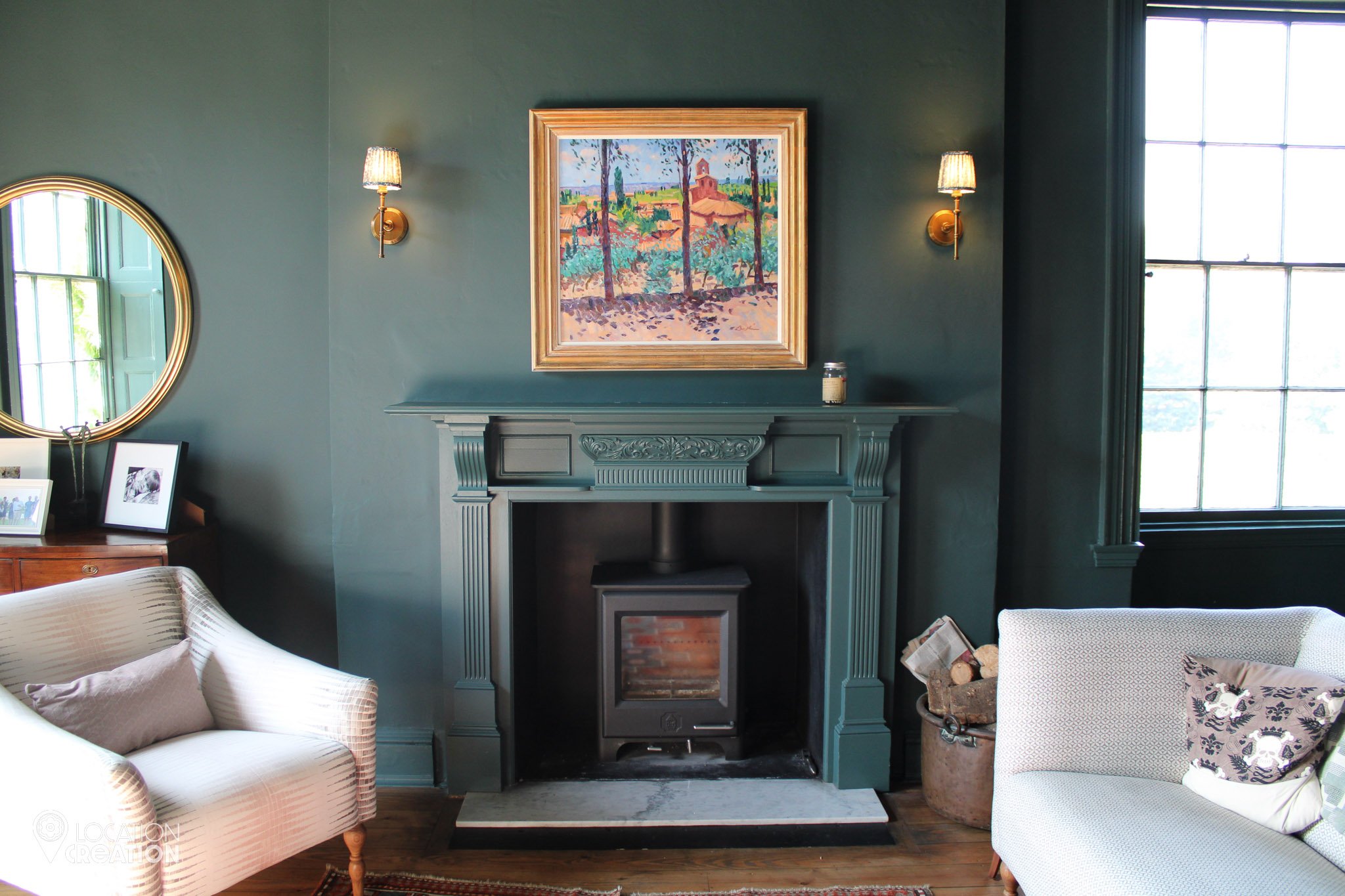 Location Creation Georgian Manor Kent Sitting Room
