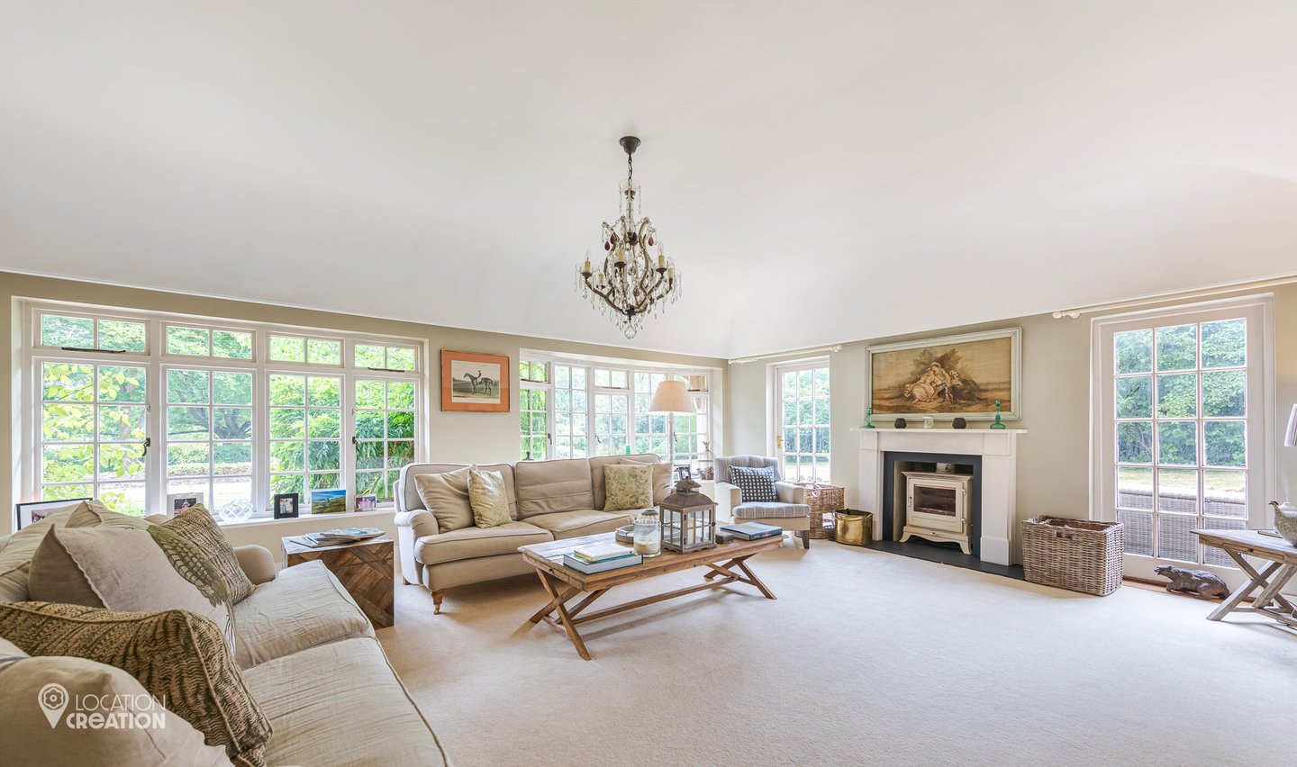 Location Creation Alfold House Sitting Room