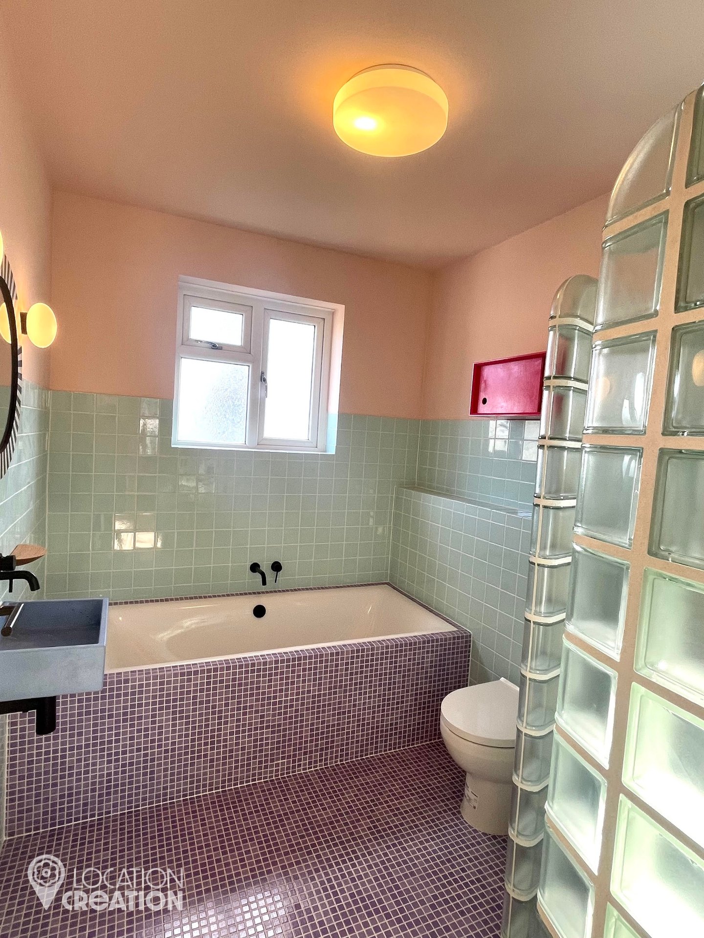 Location CreationPurple HouseUpstairs Bathroom