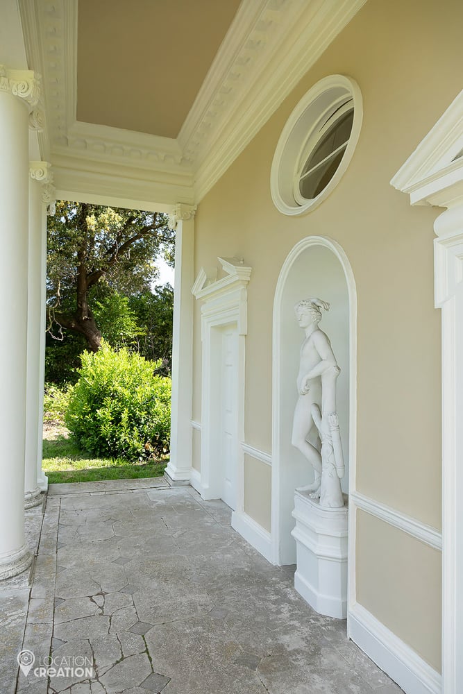 Location Creation Broadlands Estate Statues And Orangery