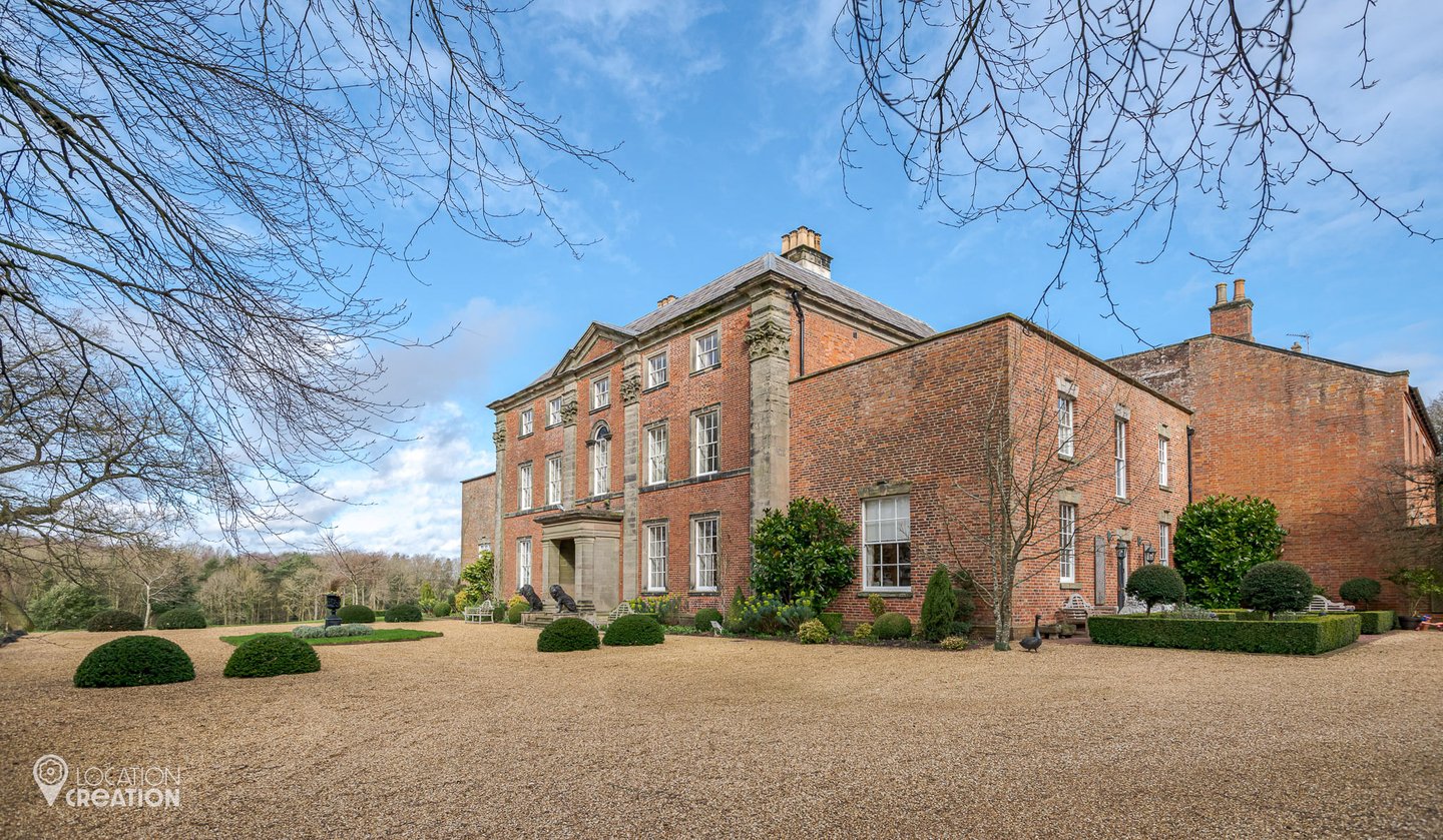Location Creation Ravenstone Hall Front Of Prop