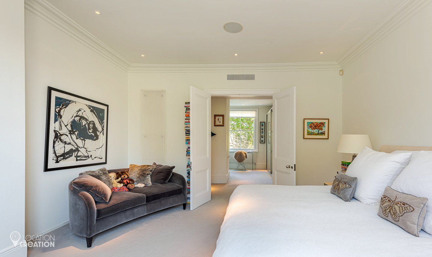 Location Creation Melrose House Master Bedroom