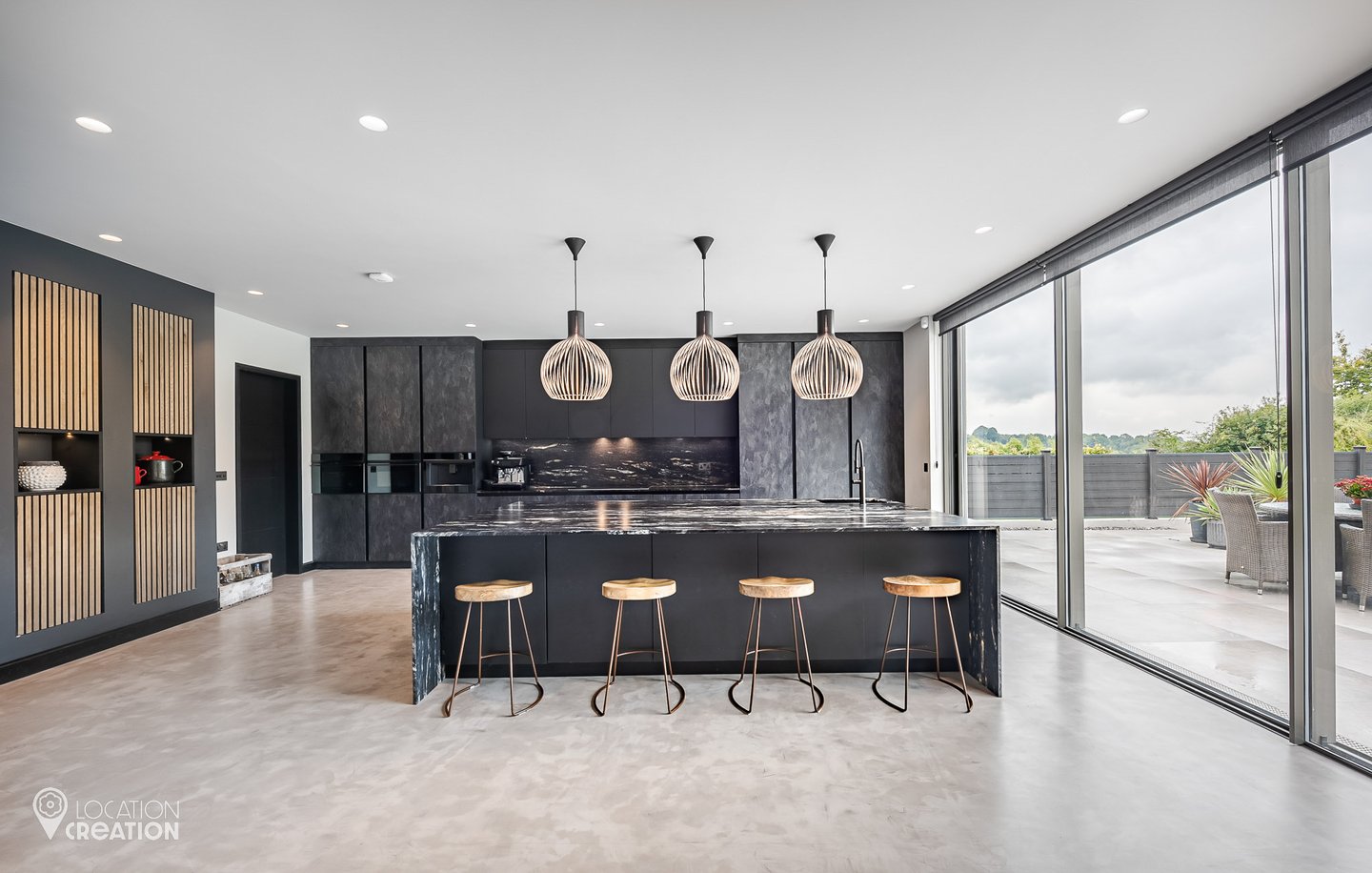 Location Creation Mountain Ash Kitchen Island