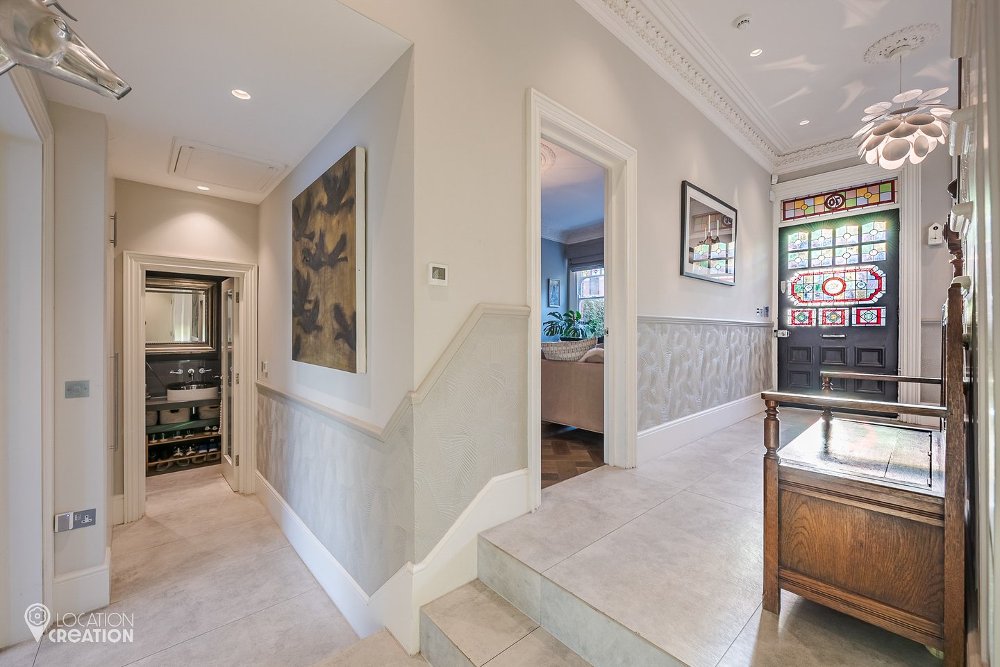 Location Creation Ritherdon Road Entrance Hall