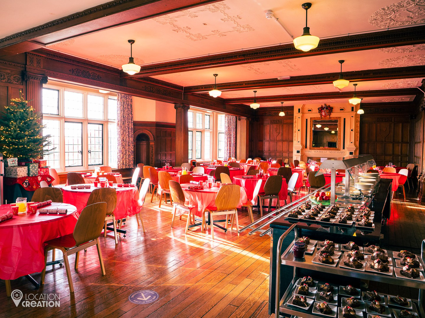 Location Creation St Edwards School Dining Room