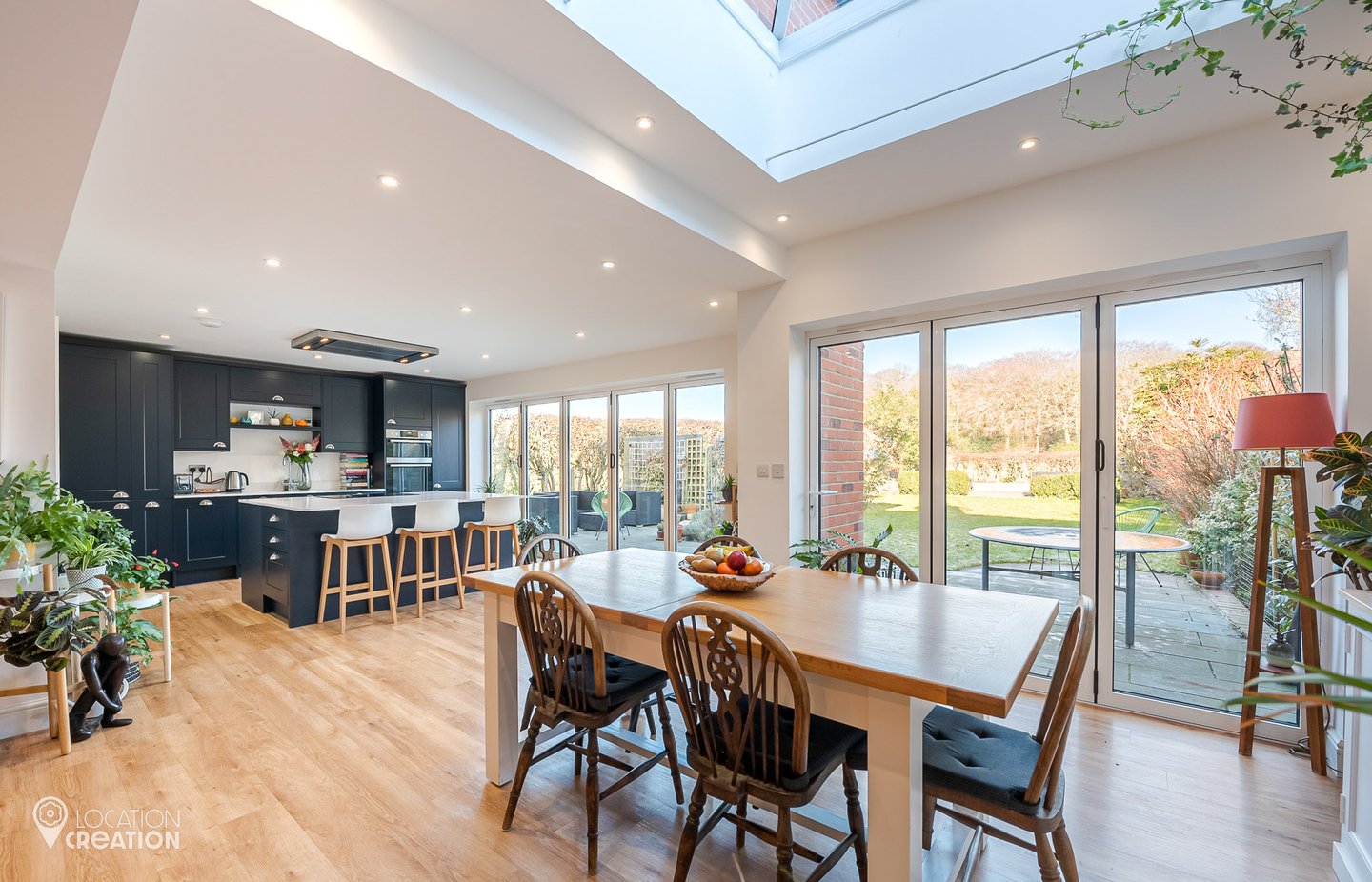 Location Creation The Old Police House Open Plan Living