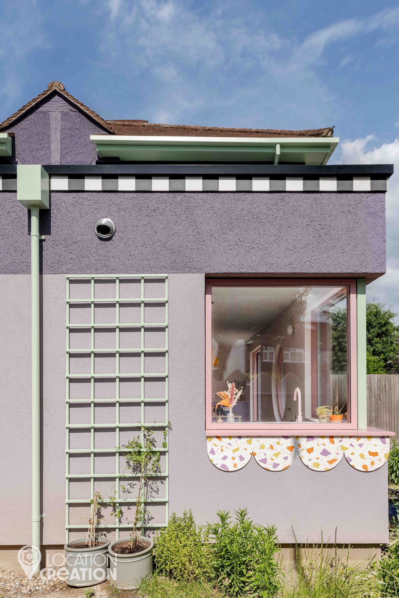 Location CreationPurple HouseExterior