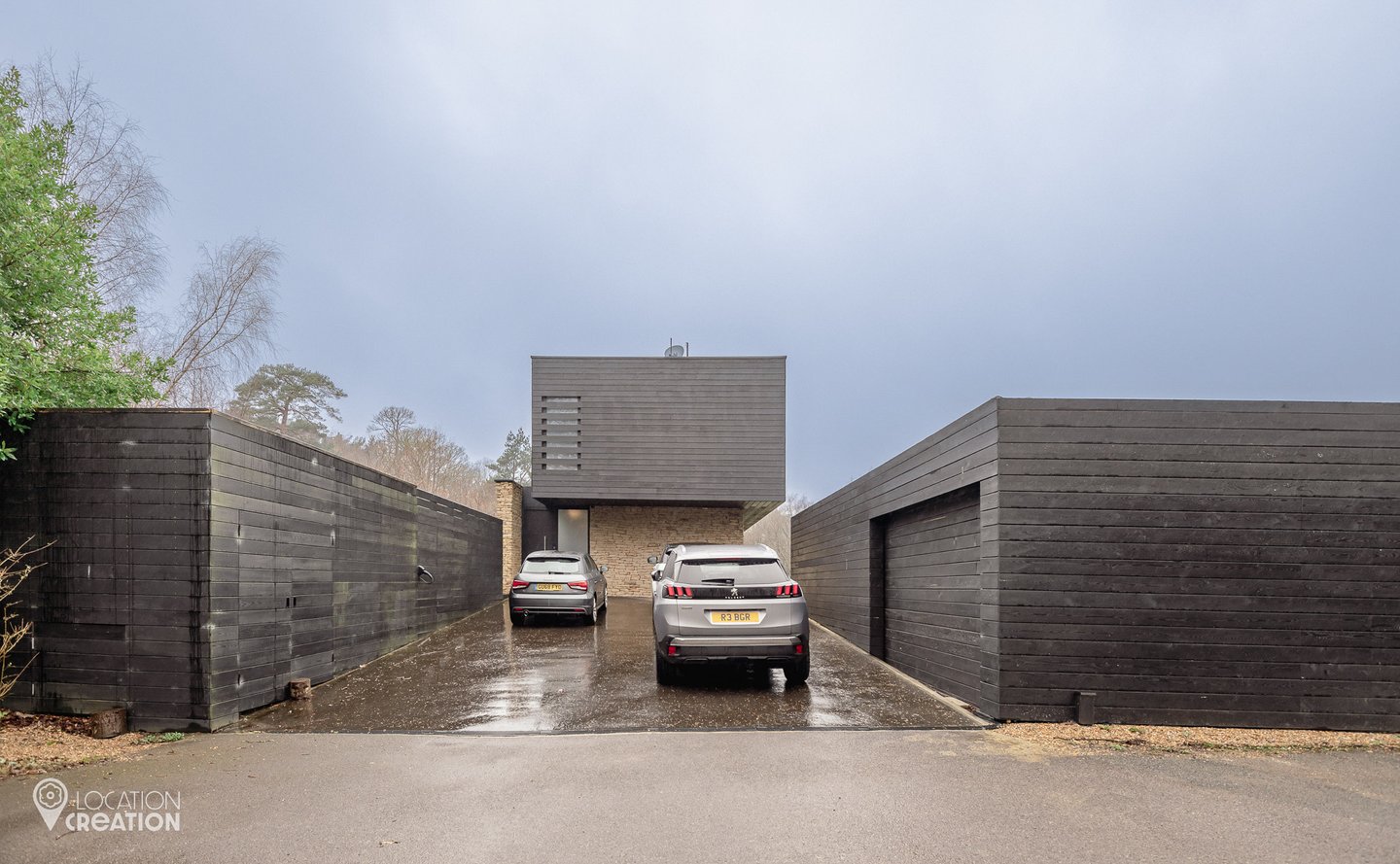 Location Creation Longbury Driveway