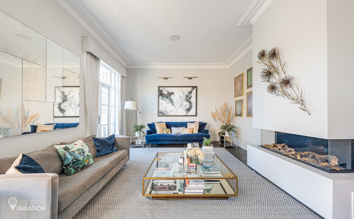 Location Creation Kew House Sitting Room